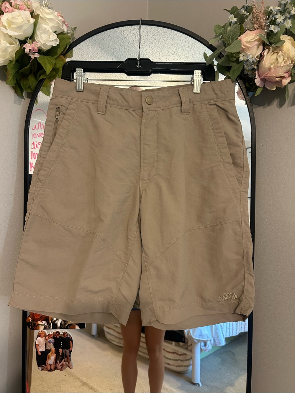 The North Face Men's Khaki Cargo Shorts